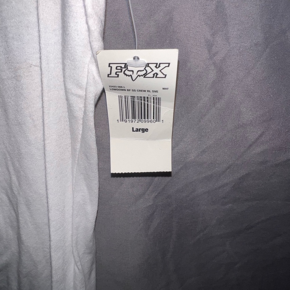 Fox Moto Racing White Tee - Picture 2 of 2